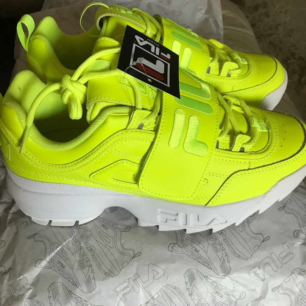 FILA DISRUPTOR II APPLIQUE NEON